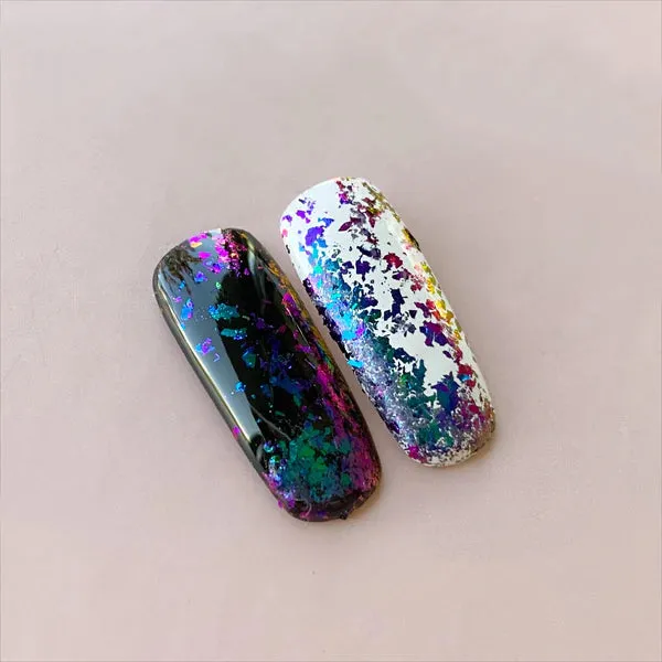 Clear Jelly Stamper KoKo & Claire Wind chrome pigment kameleon