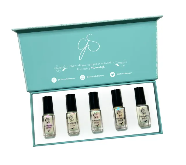 Clear Jelly Stamper Prismatic Tint stampinglak 5x5ml shimmer