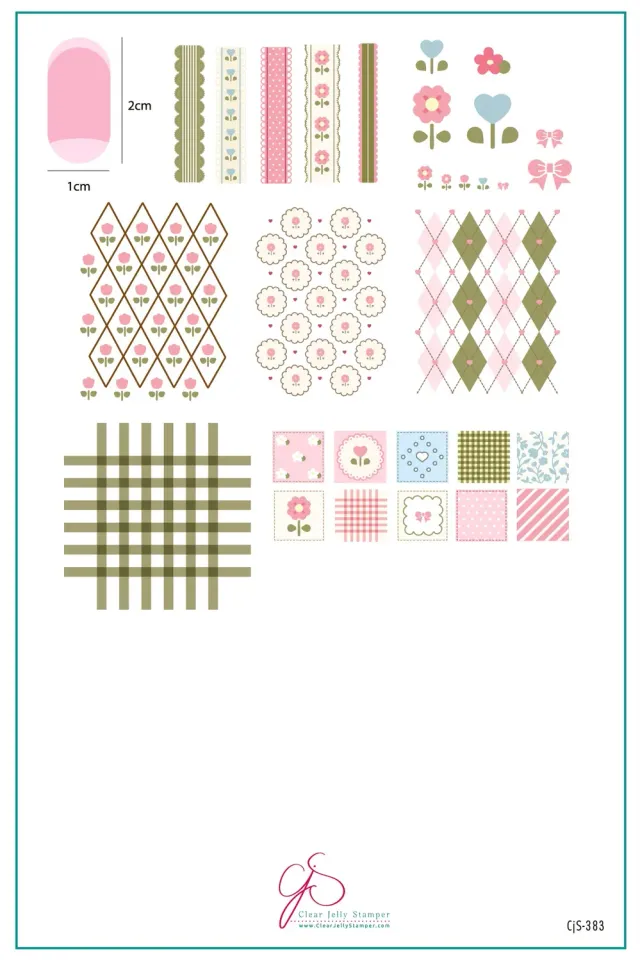 Clear Jelly Stamper CjS-383 Cozy Corner stamping plade ternet