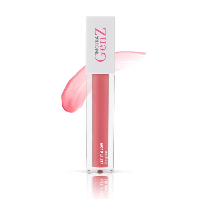 Moyra GenZ Let it glow lipgloss 04 Flamingo 4,5 ml