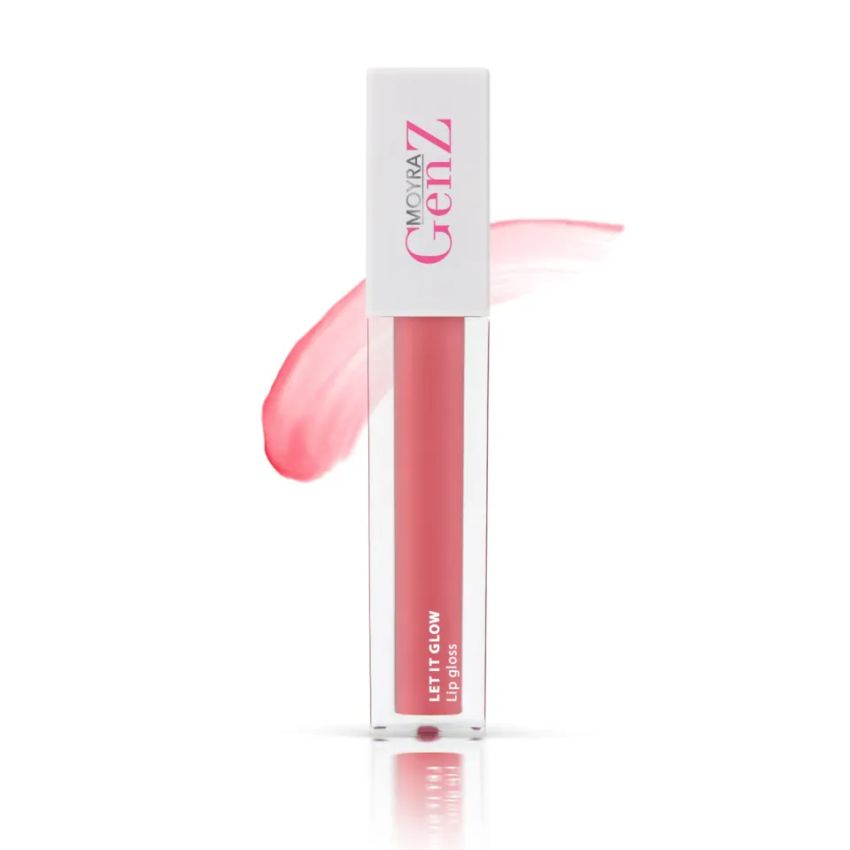 Moyra GenZ Let it glow lipgloss 04 Flamingo 4,5 ml