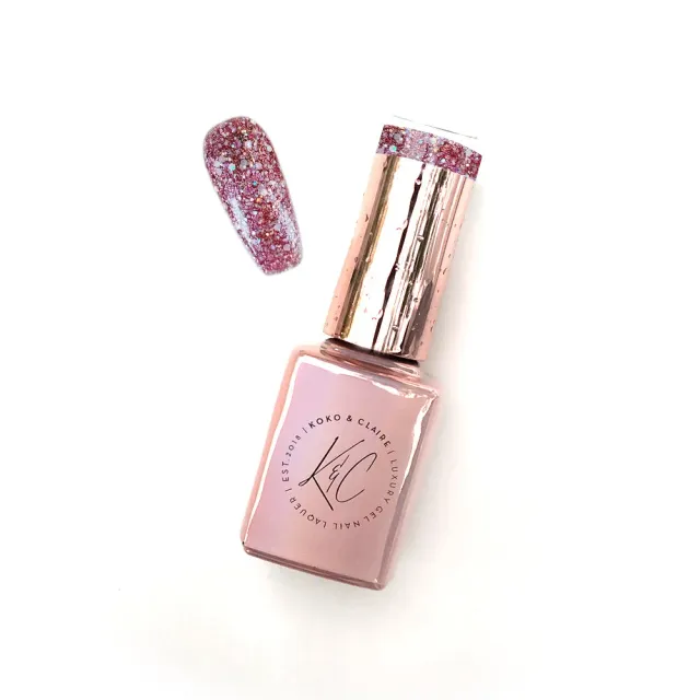 Clear Jelly Stamper KoKo & Claire 0126 Pink Champagne gellak pink 12 ml