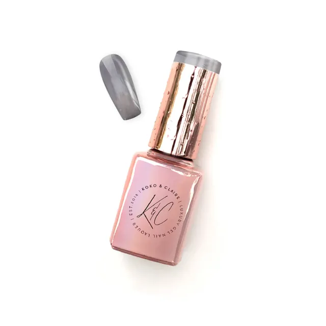 KoKo & Claire 0242 Shaded Glass gel polish 12 ml sort sheer