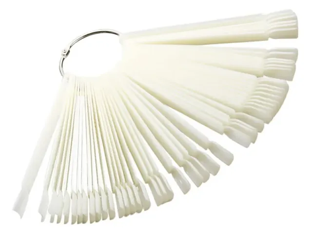 Didier Lab farvepalette med ring 50 stk hvid