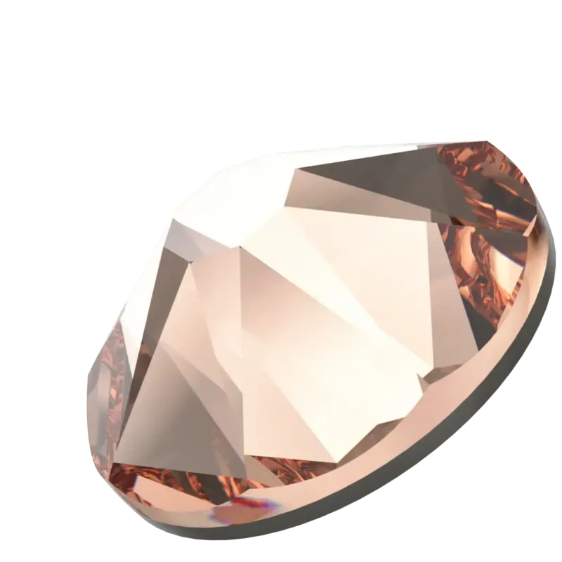 Beautystones Crystals Light Peach neglekrystaller fersken