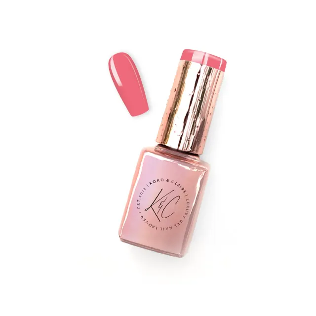 KoKo & Claire 0310 Hotsy-Totsy gellak rosa-coral 12 ml creme