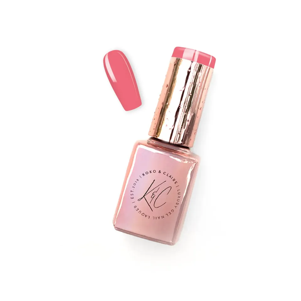 KoKo & Claire 0310 Hotsy-Totsy gellak rosa-coral 12 ml creme