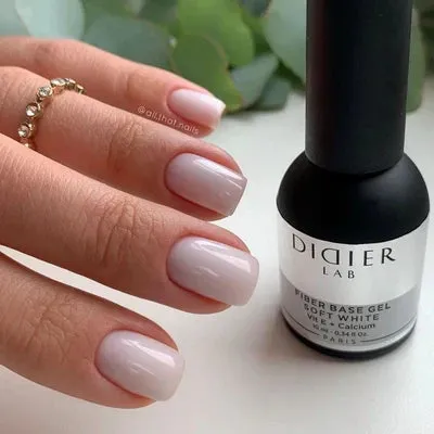 Didier Lab Fiber Base Gel Soft White 10ml styrkende