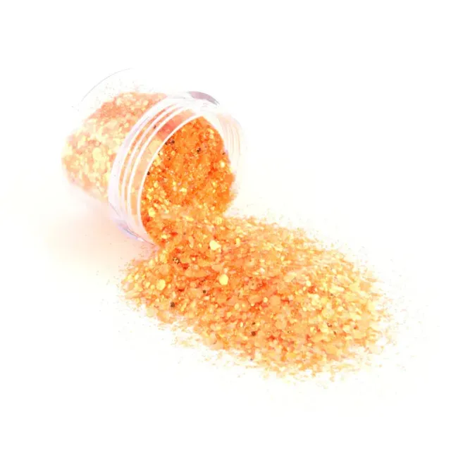 Clear Jelly Stamper KoKo & Claire Sprinkles 4 negleglitter orange