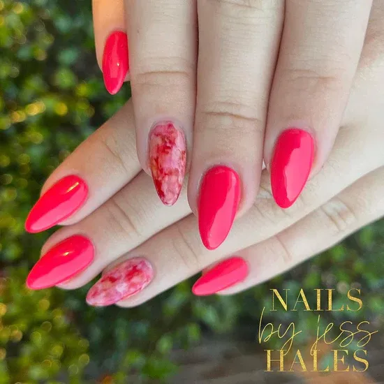Indigo Nails Red Inkie negleblæk rød