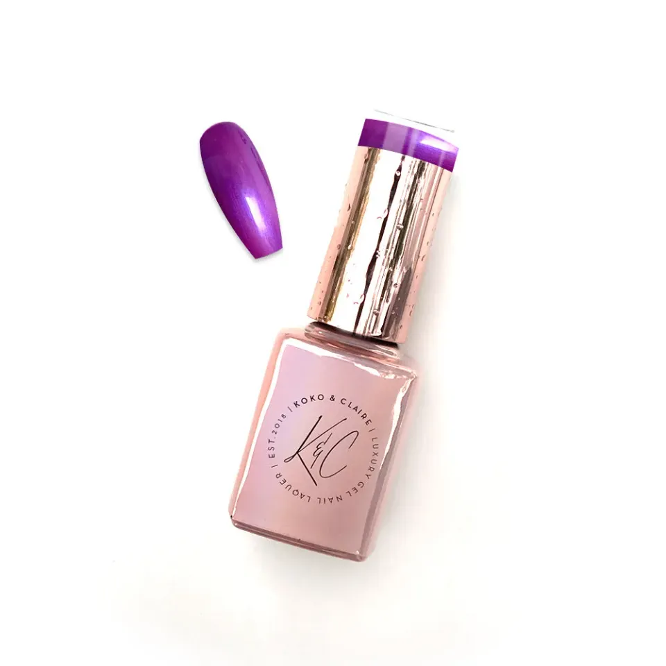 Clear Jelly Stamper KoKo & Claire 0136 Nope gelelak 12 ml lilla