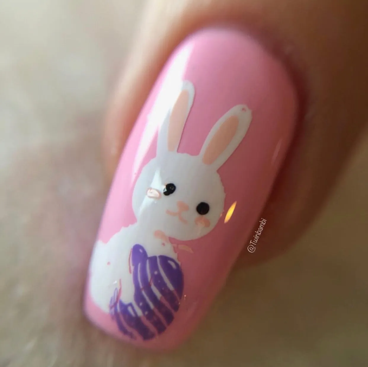 Clear Jelly Stamper Bunny-Kinz CjSH-11 stampingplade påske 14,5x9,5