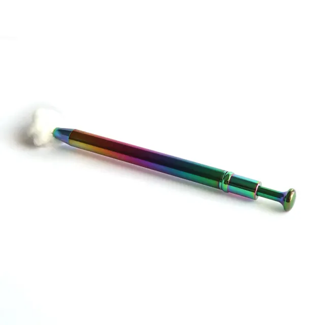 Clear Jelly Stamper Rainbow vatpindeholder manicure værktøj