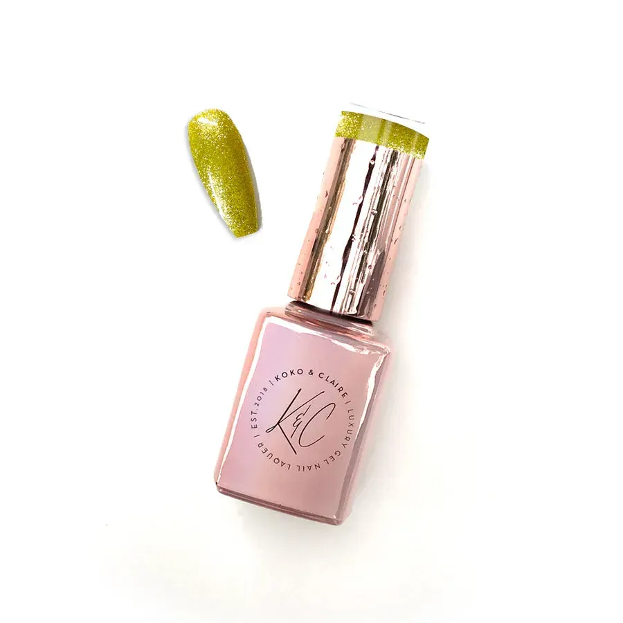 Clear Jelly Stamper KoKo Claire 0145 gel polish Lucky Charm 12ml guld