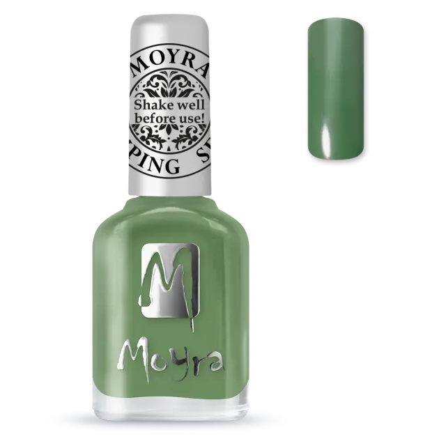 Moyra Stamping SP14 neglelak mørkegrøn 12 ml