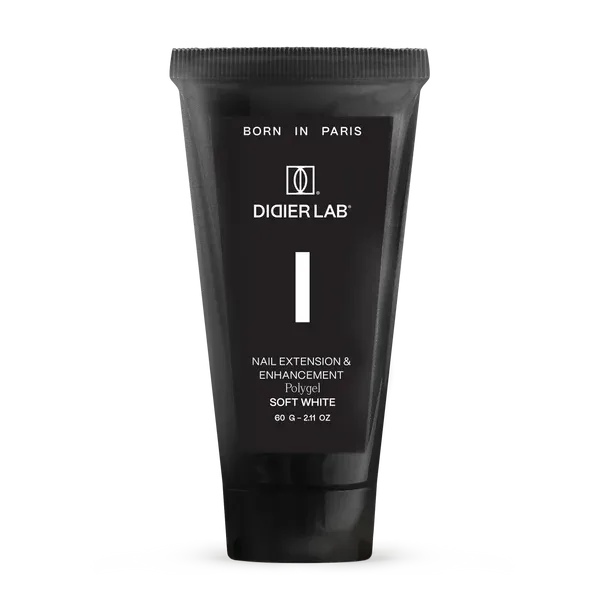 Didier Lab Polygel Soft White 60g HEMA-fri forlængelse