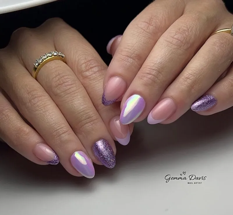 Indigo Nails Maria negleglitter