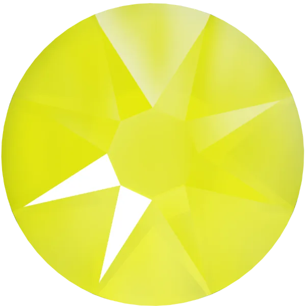 Indigo Nails Beautystones Crystal Electric Yellow rhinsten