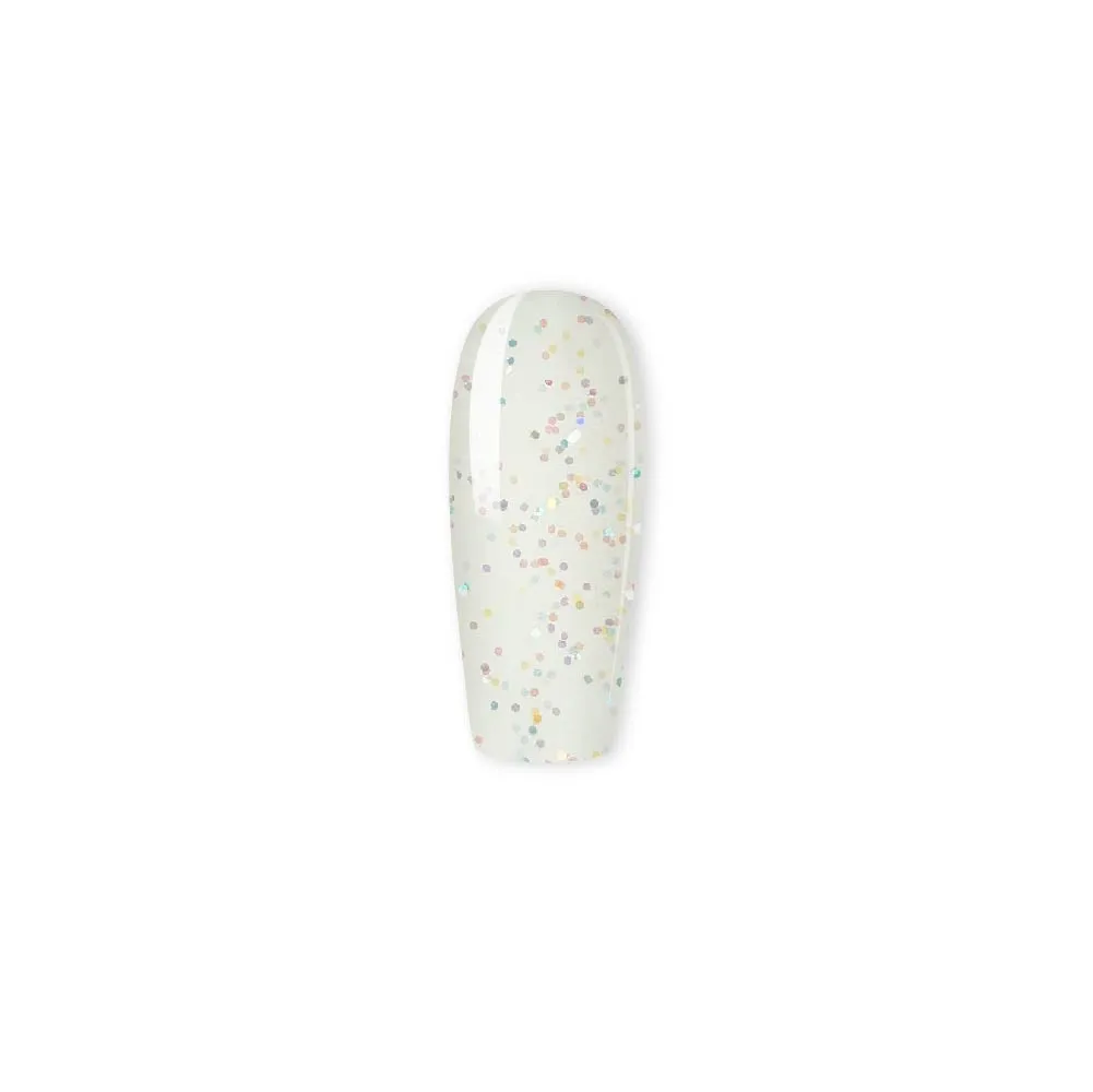 Clear Jelly Stamper Angel Shine topcoat 12 ml HEMA-free glimmer