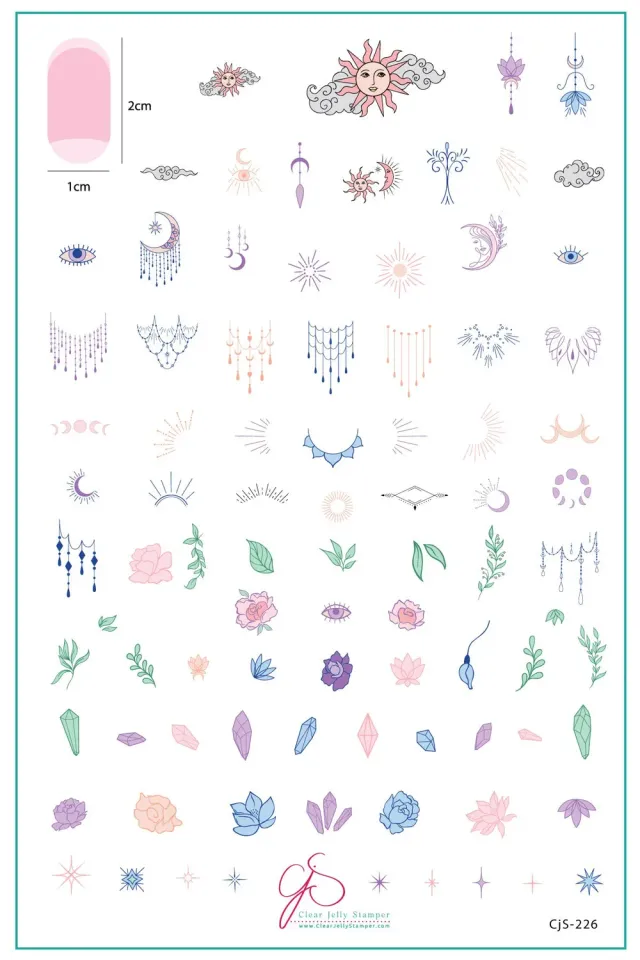 Clear Jelly Stamper A-Mystic-Mazing CjS-226 stampingplade