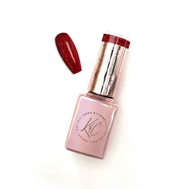 Clear Jelly Stamper KoKo & Claire 0130 Love gellak 12 ml rød