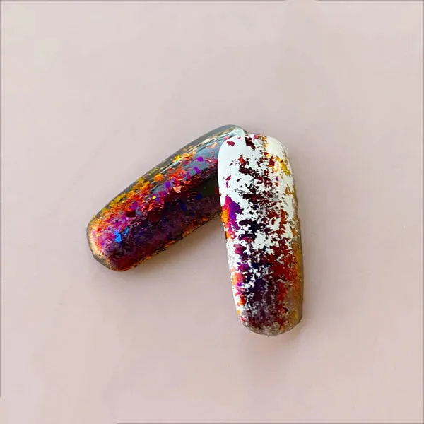 Clear Jelly Stamper Fire chromepigment kamæleon guld kobber
