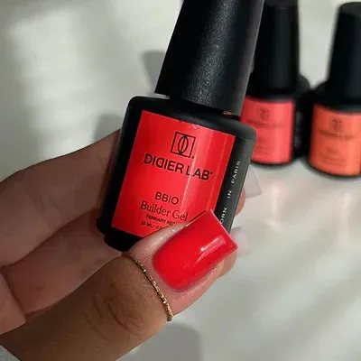 Didier Lab BBIO Ferrary Red builder gel 15ml rød