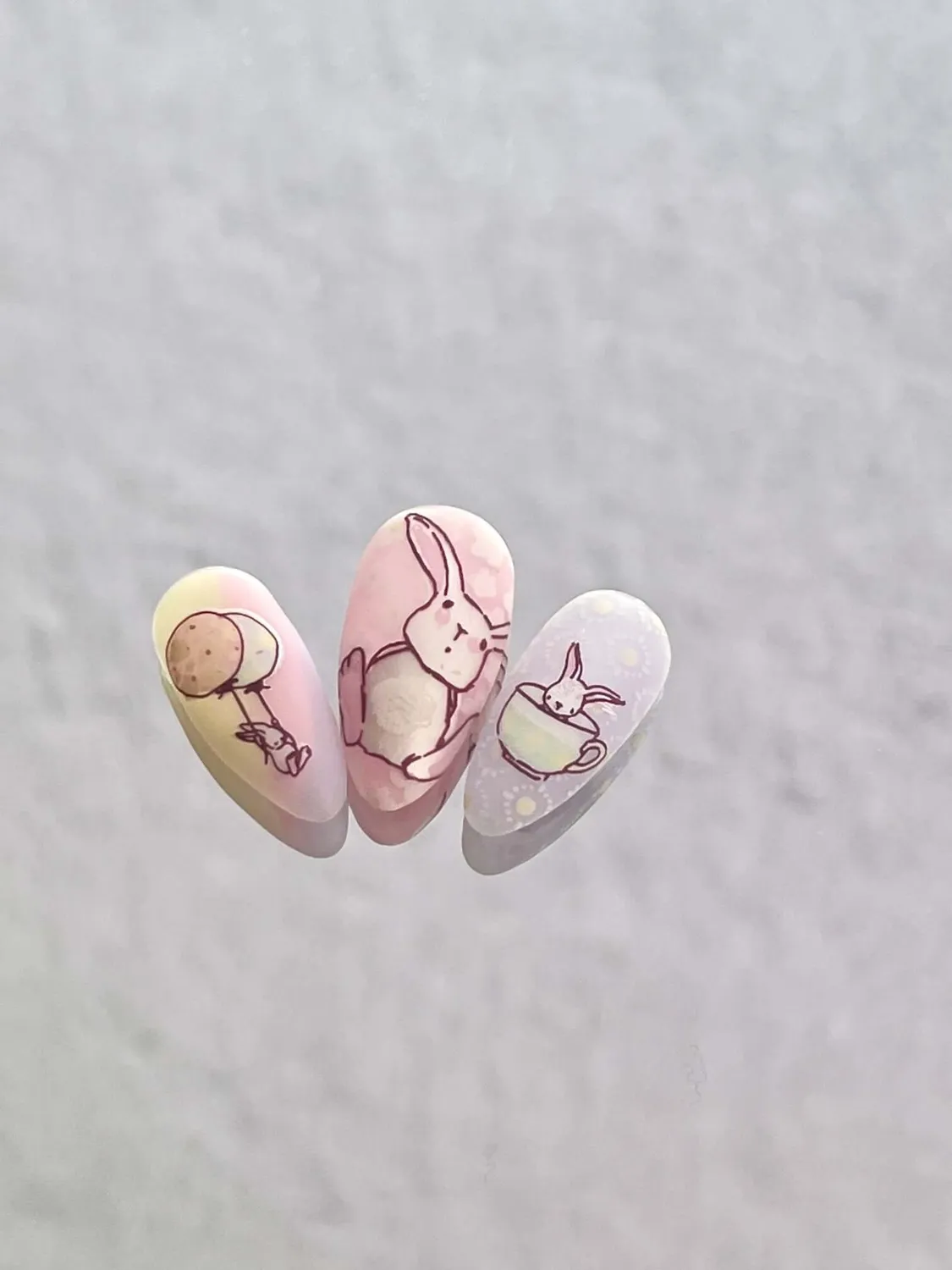 Clear Jelly Stamper CjS-292 Sweet Spring Bunnies stampingplade