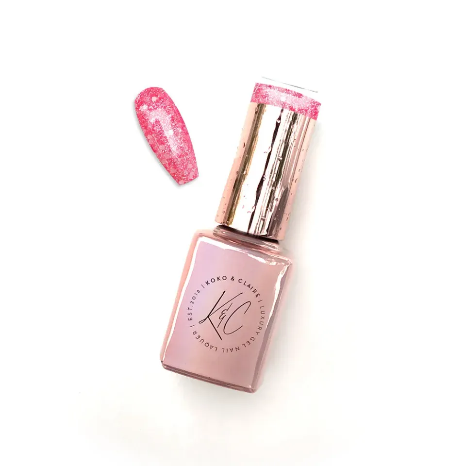 KoKo & Claire 0132 X's and O's gellak pink 12 ml