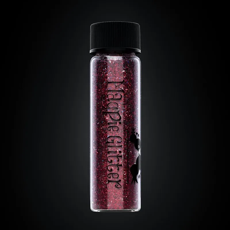 Indigo Nails Poppy Glitter neglitter klar