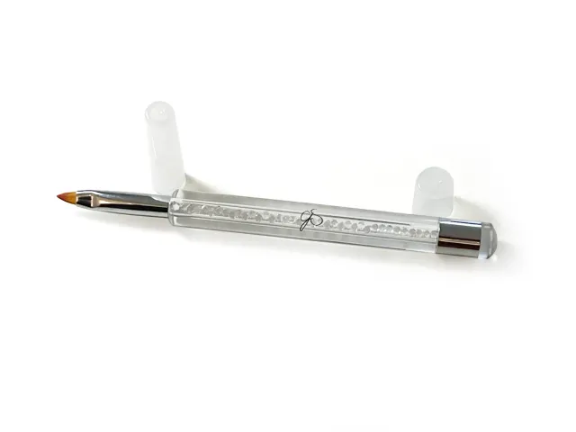 Clear Jelly Stamper The Wand Stamper Brush Duo sølv