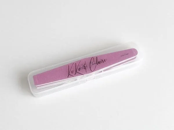 KKC Signature Nail Files neglefile 100/100 enkelt grov formning
