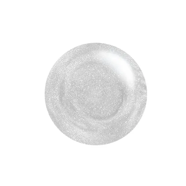 Clear Jelly Stamper 108 Iced stemplingslak 5 ml sølv metallic