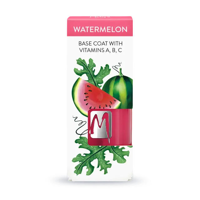 Moyra Watermelon neglepleje base coat 12 ml vitamin