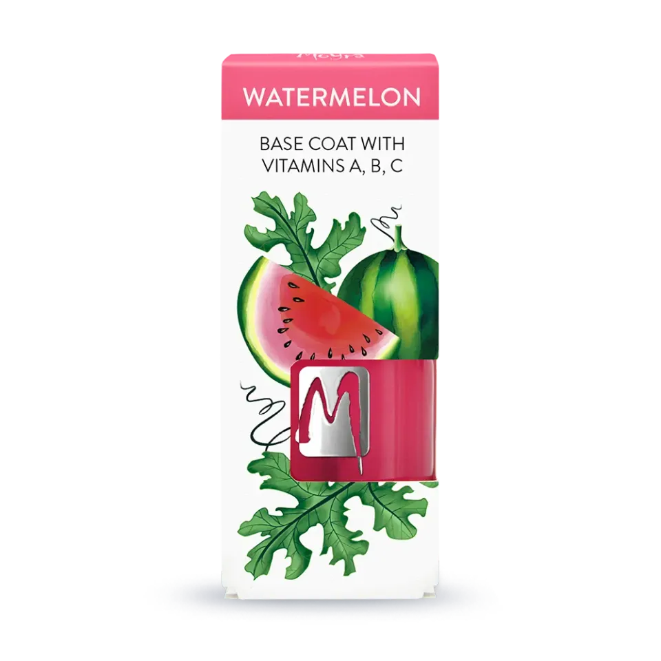 Moyra Watermelon neglepleje base coat 12 ml vitamin