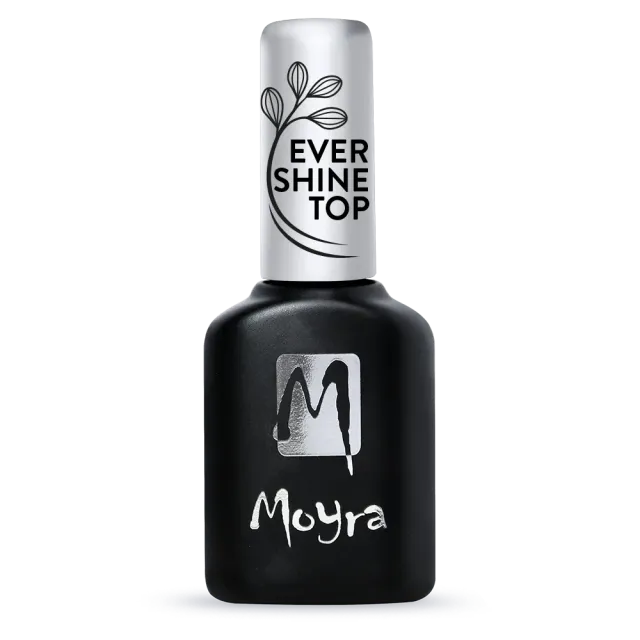 Moyra Evershine no-wipe top gel 10 ml high-gloss