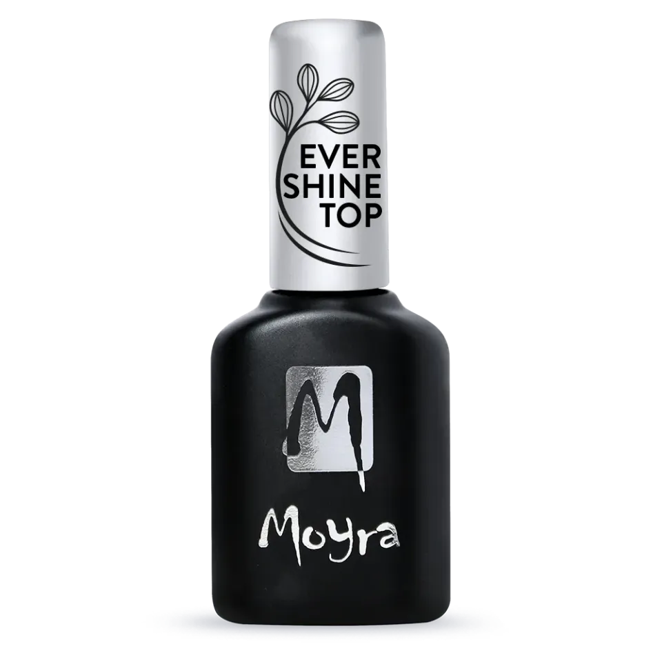 Moyra Evershine no-wipe top gel 10 ml high-gloss