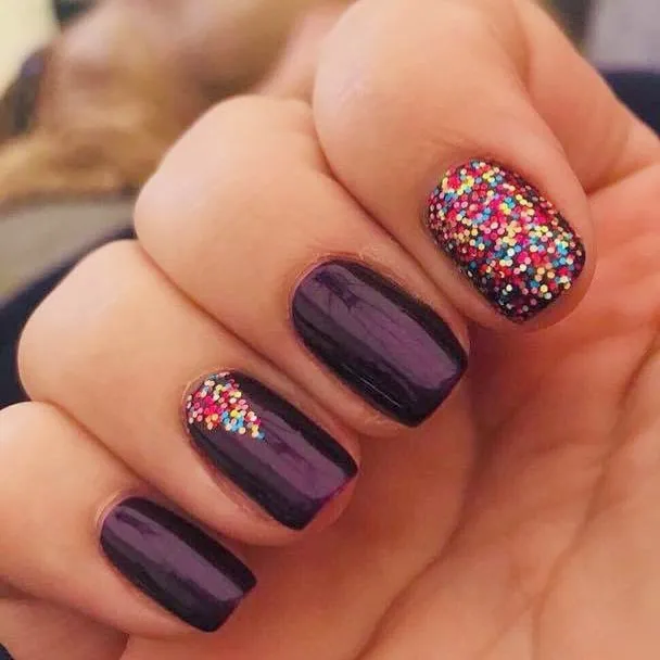Indigo Nails Sophie Glitter negleglitter fin glans