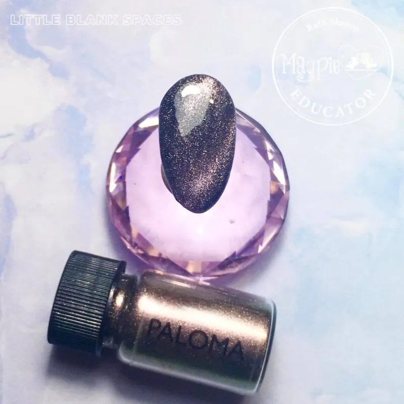 Indigo Nails Beautystones Paloma cat eye pulver magnetisk