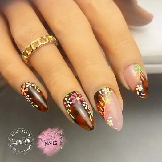 Indigo Nails Michelangle Folie neglefolie marmor