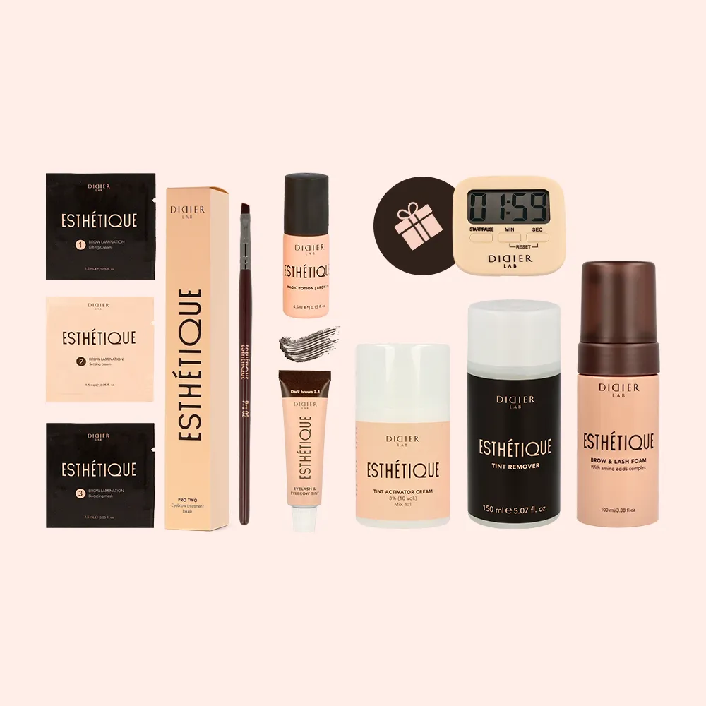 Didier Lab Esthetique brow lamination kit komplet