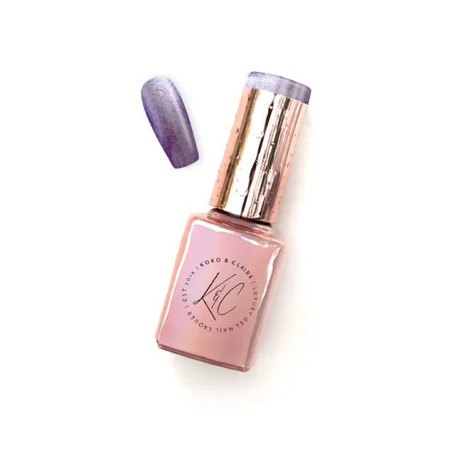 Clear Jelly Stamper KoKo & Claire 0187 Vivacious Violet gellak cat eye