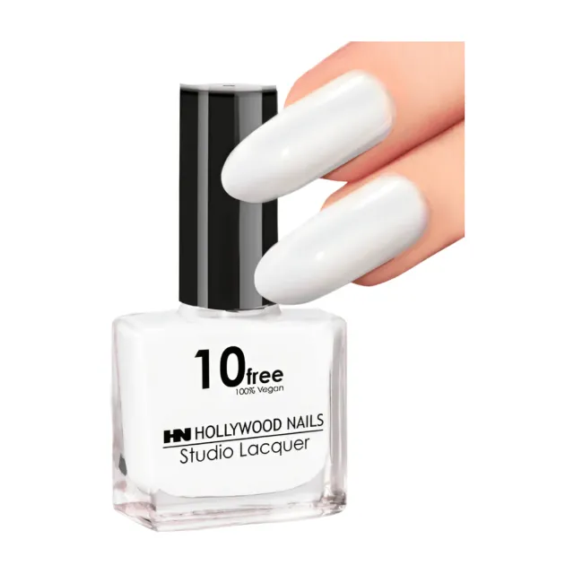 Nail Supply Pure White 1 neglelak 10ml hvid