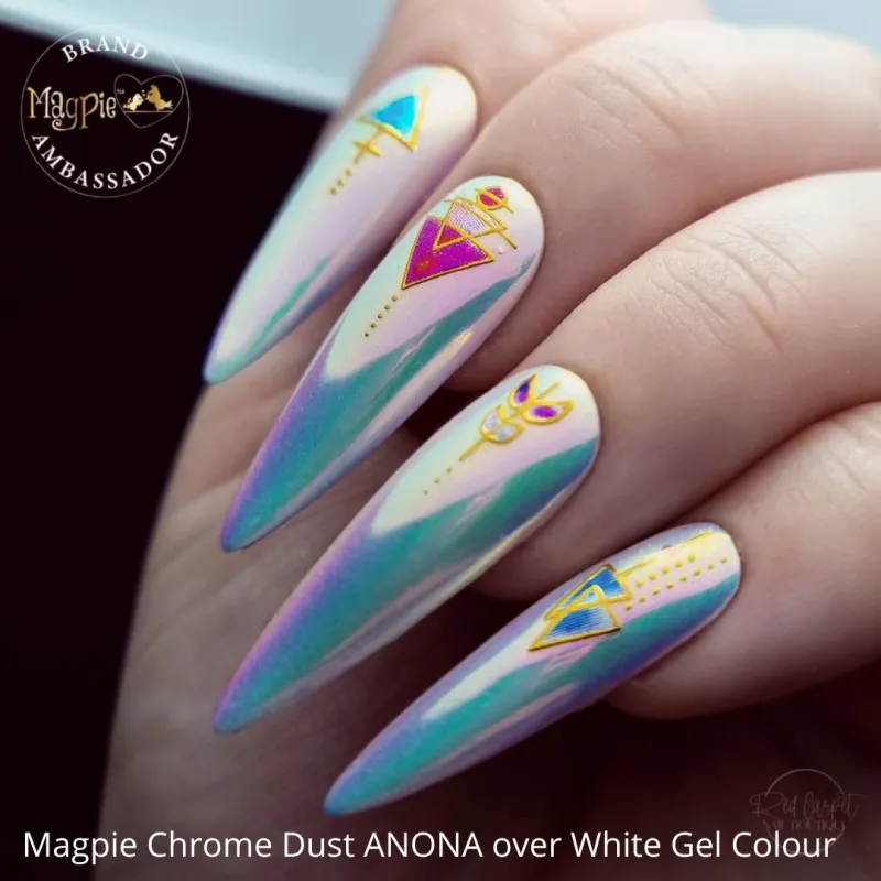 Indigo Nails Anona chrome pulver til negle