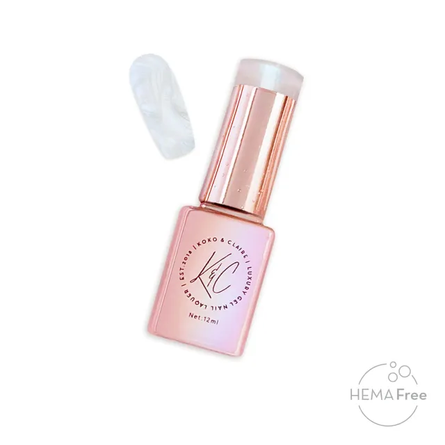 KoKo & Claire 0561 Whispering Cloud gel polish hema-fri hvid 12ml