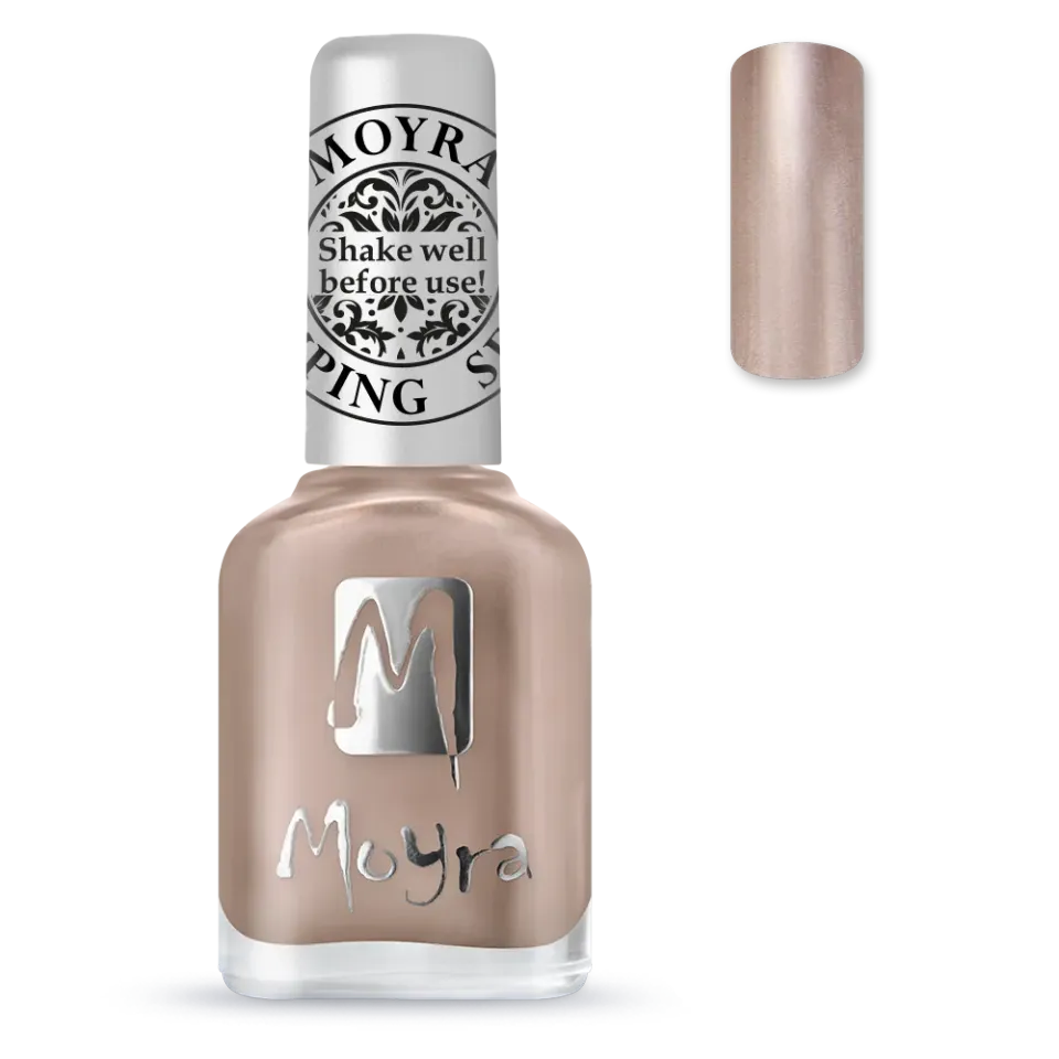 Moyra Stamping SP34 neglelak rose gold 12 ml ekstra dækkende