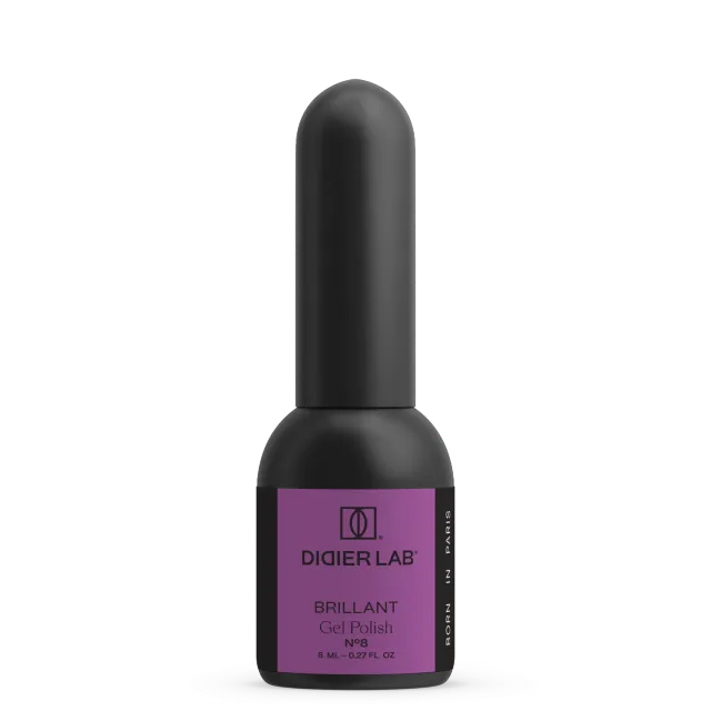 Didier Lab Brillant No8 gellak glitter lilla 8ml