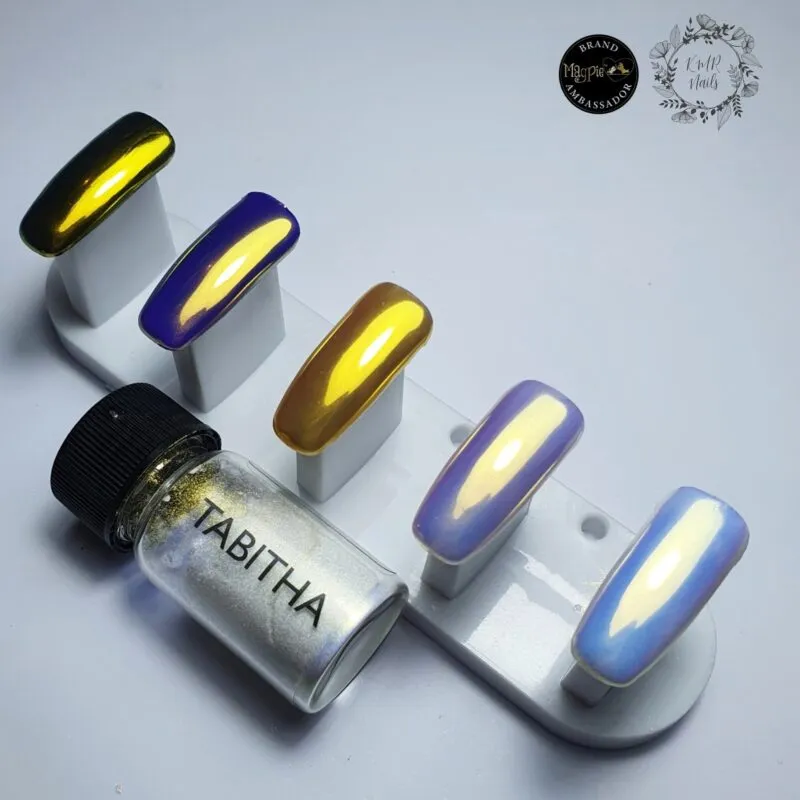 Indigo Nails Beautystones Tabitha Chrome neglepulver spejl