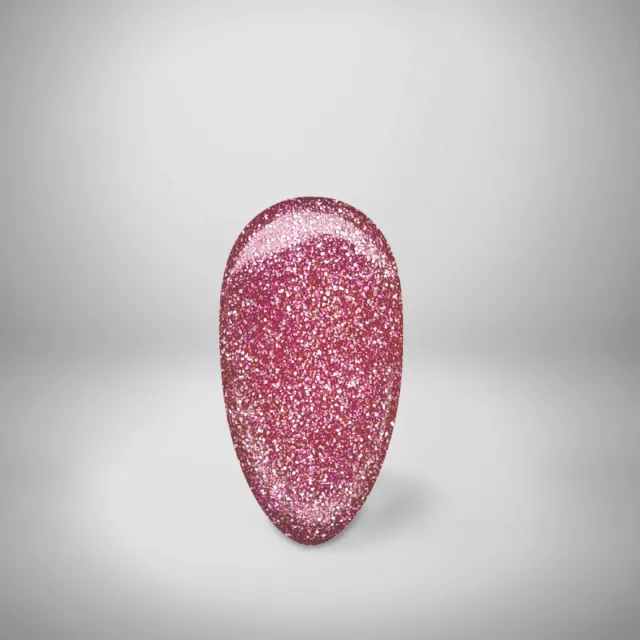 Nail Supply Glam Dark Rose GL-028 gellak 5g mørkerosa