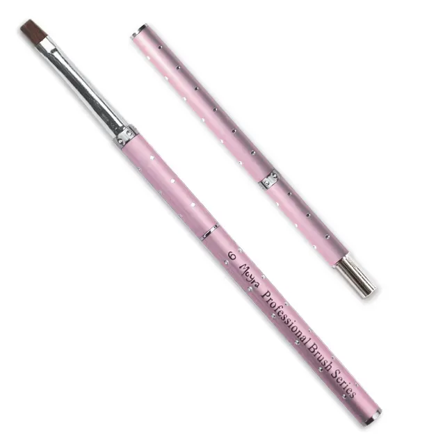 Moyra Gel Jewelry Brush Straight #6 gelpensel lige